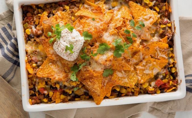 Beef Nacho Casserole